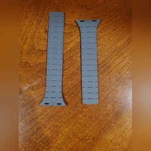 Gray Reverse To Black Magnetic Watch Band For Apple Watch Exc Cond